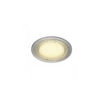 Eco Led Rond Encastre Gris Argent 7,5W LED 3000K<br/>SLV