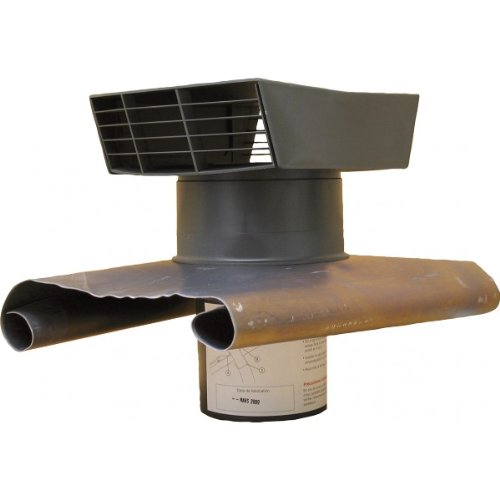 Chapeau Toiture 125mm 2 Capots BMO Chapeau Toiture 125mm 2 Capots BMO
