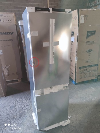 Refrigerateur Combine Encastrable 267 litres E Siemens
