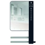 Seche-Serviettes 1800w Telia Gris Miroir Soufflerie <br/>Atlantic