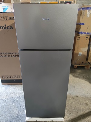 Refrigerateur 2 Portes Silver 206 litres  E Amica