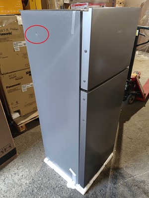 Refrigerateur 2 Portes Silver 206 litres  E Amica