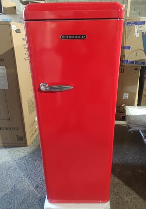 Refrigerateur 1 Porte 225 litres F Rouge Schneider