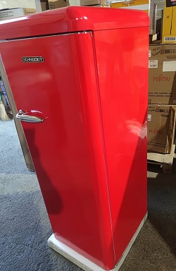 Refrigerateur 1 Porte 225 litres F Rouge Schneider