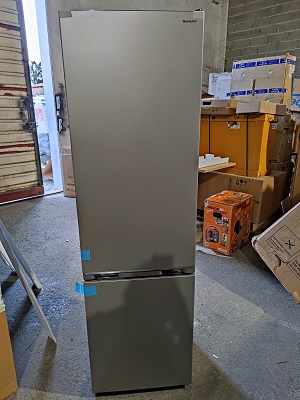 Refrigerateur Combine 270 litres F Inox Sharp