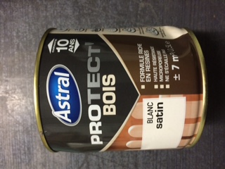 Protect Bois 0,5 litre Blanc satin Astral